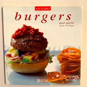 French cookbook with delicious burger recipes live recettes français